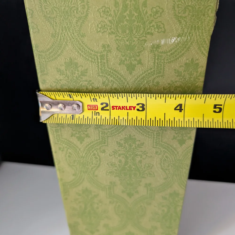 Gucci Green Paisley Gift Box, Ribbon, and Tissue Paper